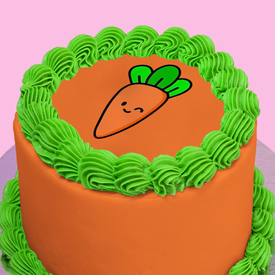 Carrot Smile Cake