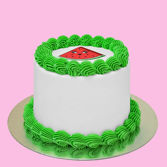 Watermelon Smile Cake