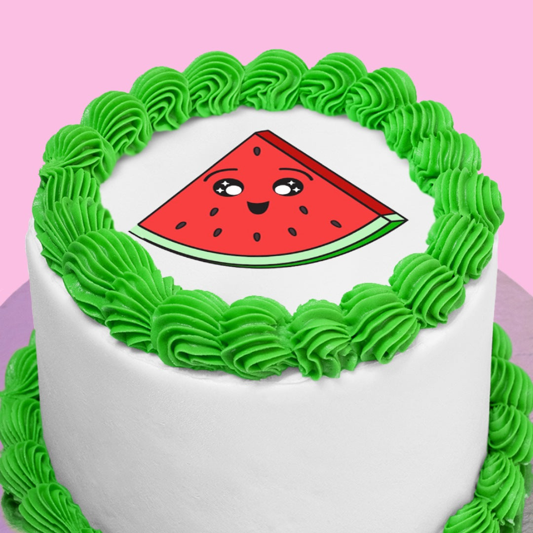 Watermelon Smile Cake