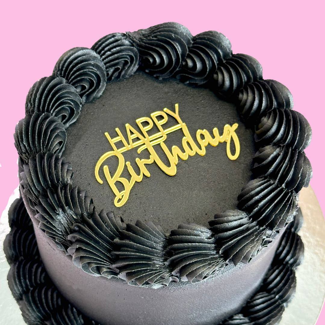 Noir Vintage Custom Cake