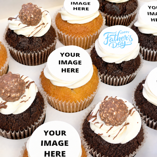 Dad's Custom Cupcakes