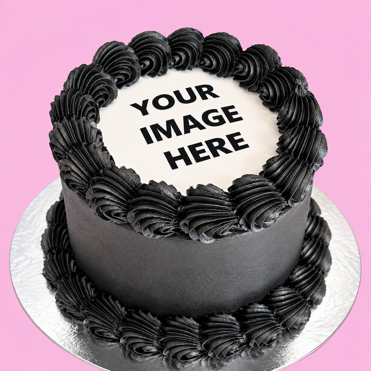 Noir Vintage Custom Cake