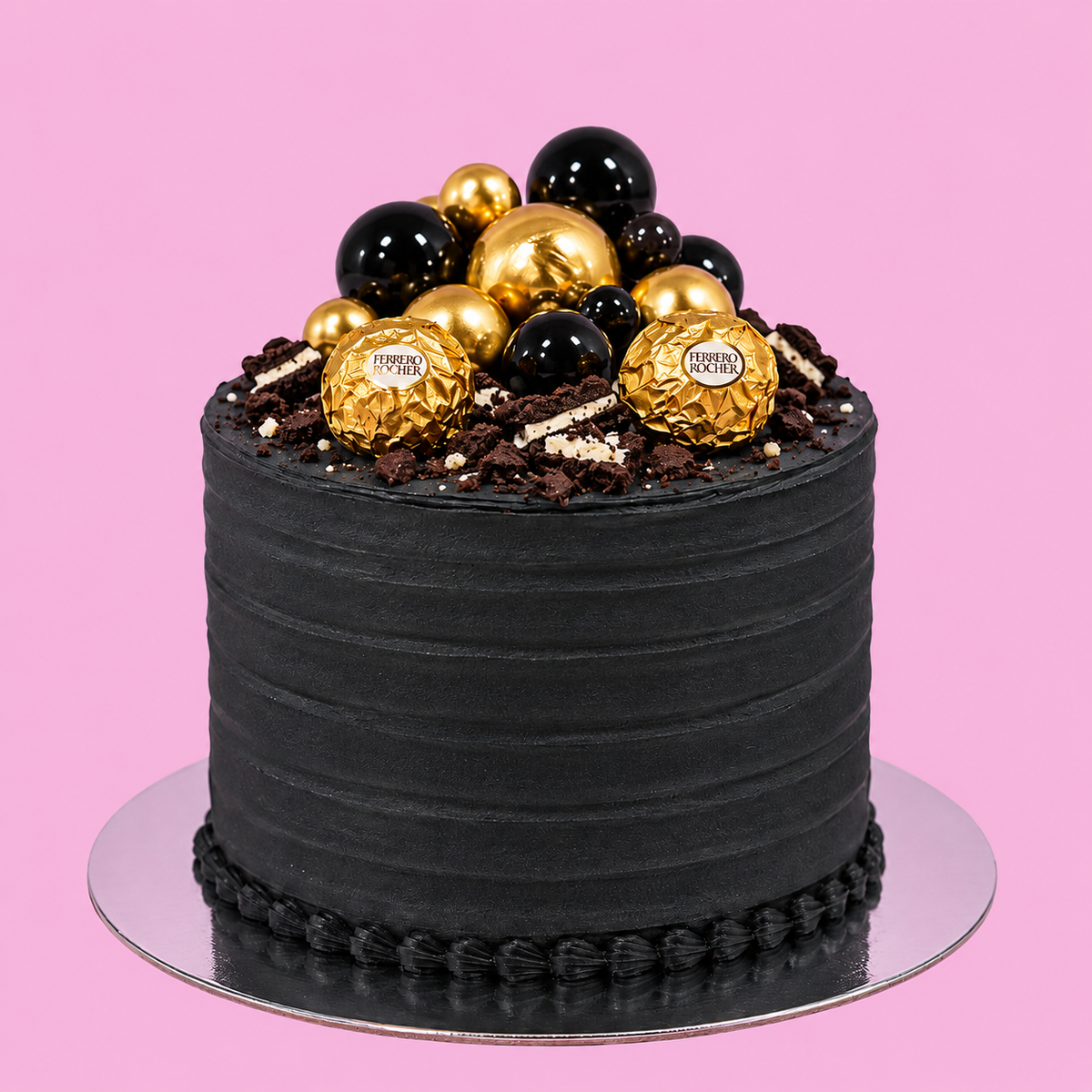 Father's Day Noir Ooze Cake