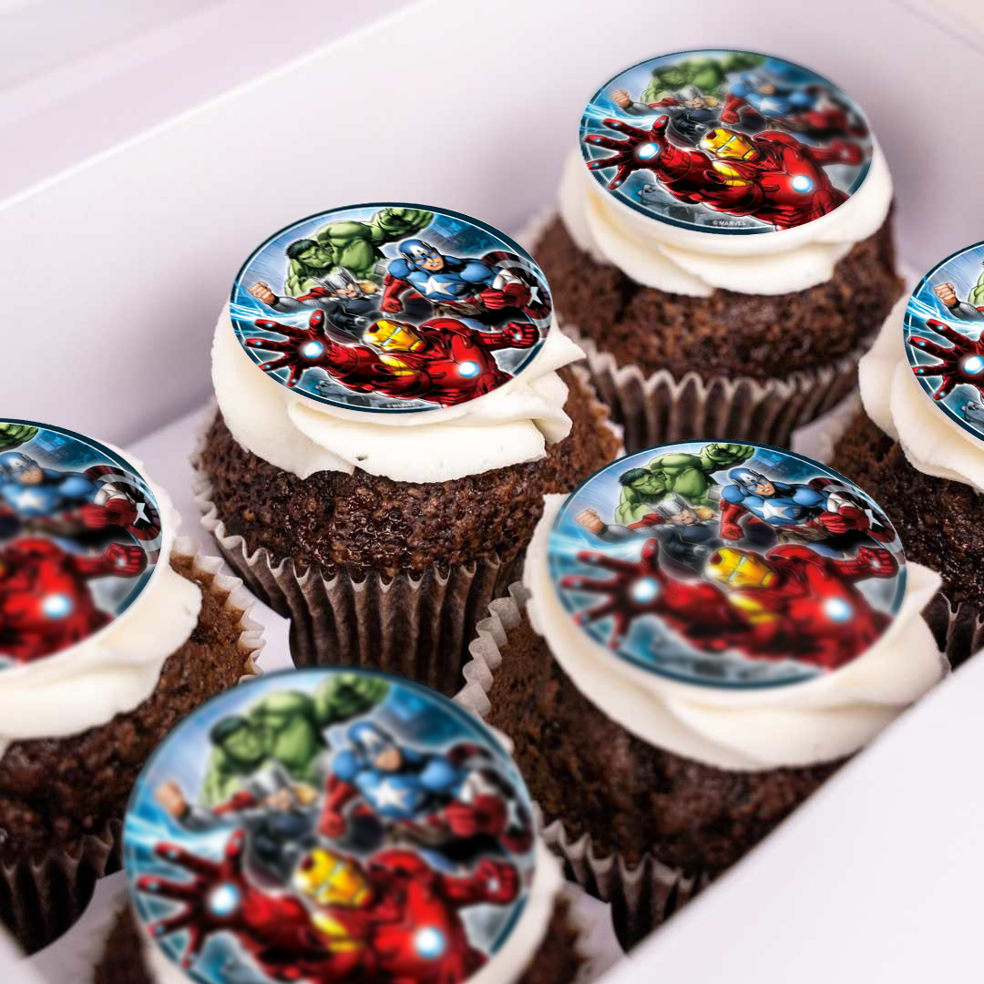 Hoe Maak Je Avengers Cupcakes Avengers Superhero Themed Edible Cupcake hoe-maak-je-avengers-cupcakes-avengers-superhero-themed-edible-cupcake