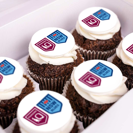 State Of Origin Cupcakes