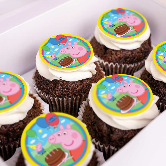 Peppa Pig Cupcakes