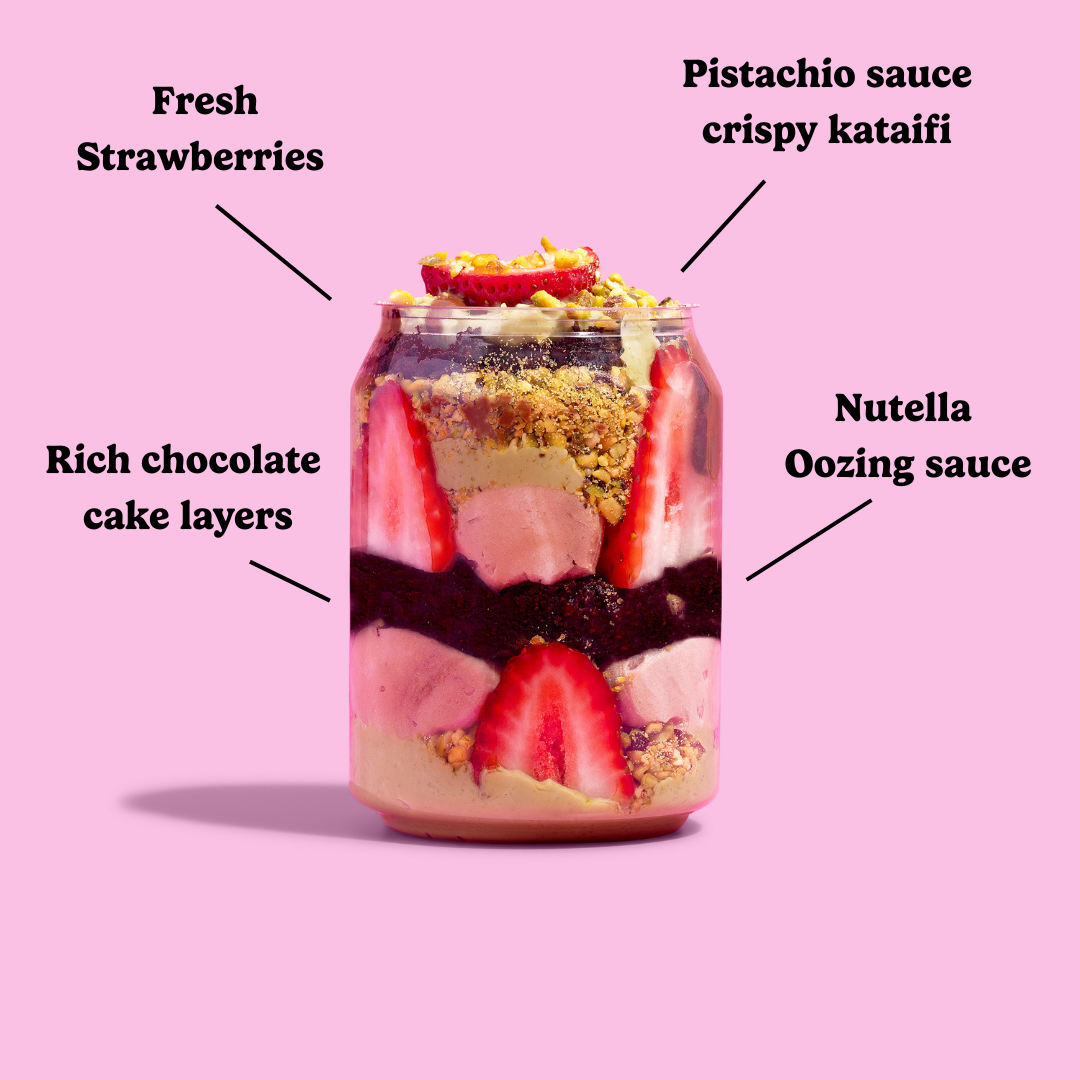 4 x Dubai Cake in a Can