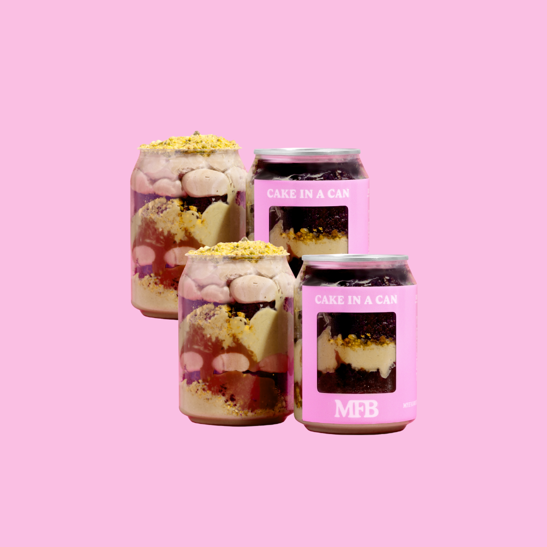 4 x Dubai Cake in a Can