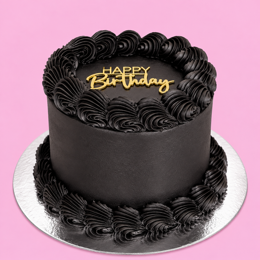 Noir Vintage Custom Cake