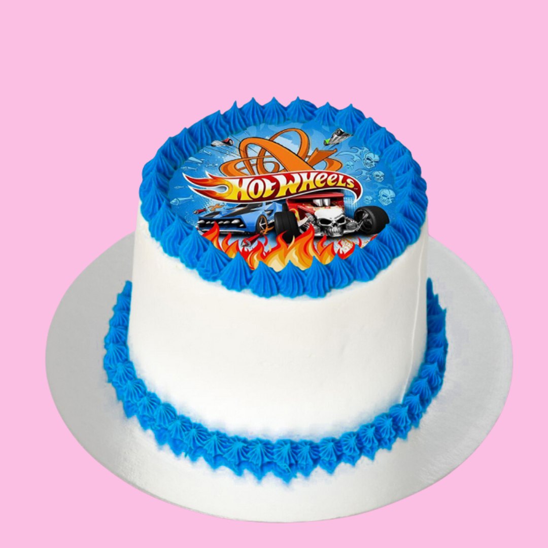 Hot Wheels Cake