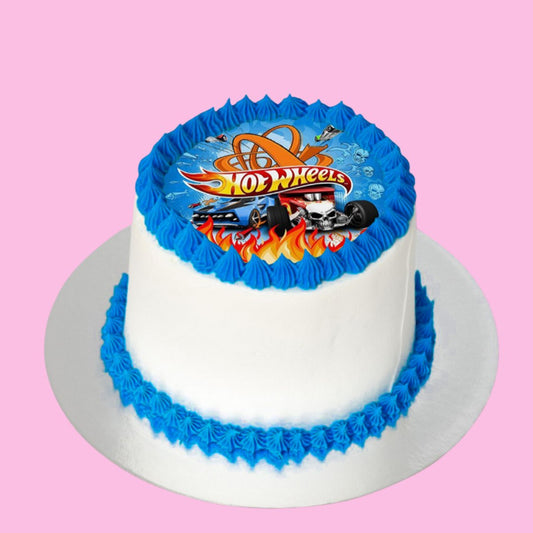 Hot Wheels Cake