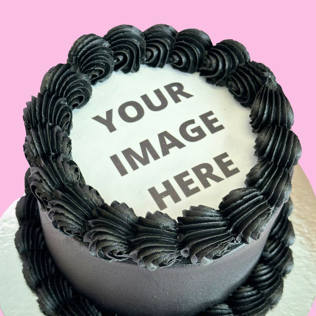 Noir Vintage Custom Cake