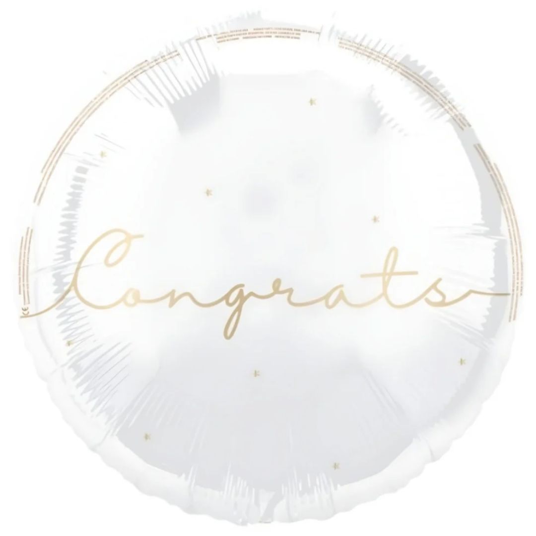 Large Helium Congrats balloon (45cm)