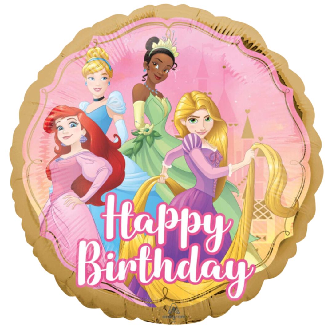 Large Helium Princess Balloon (45cm)