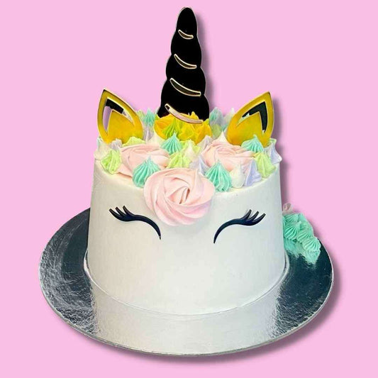 Unicorn Cake - oozing nutella cake - delivery on the gold coast
