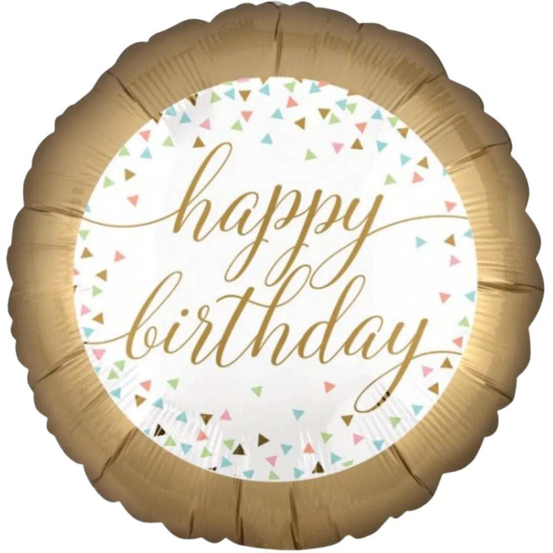 Large Helium HB Gold Balloon(45cm)
