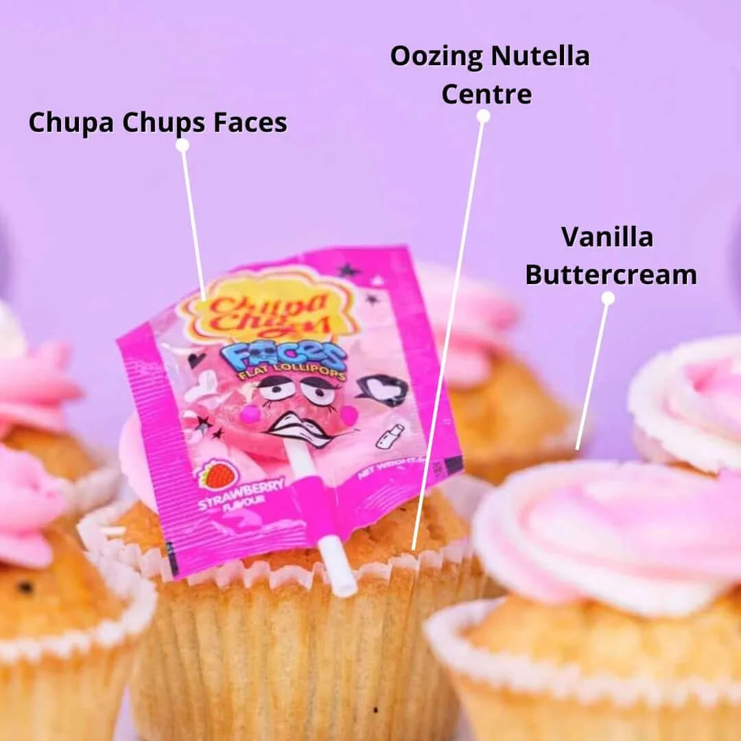 Girl Gender reveal and birthday cupcakes delivery on the gold coast why y favourite baker is the best
