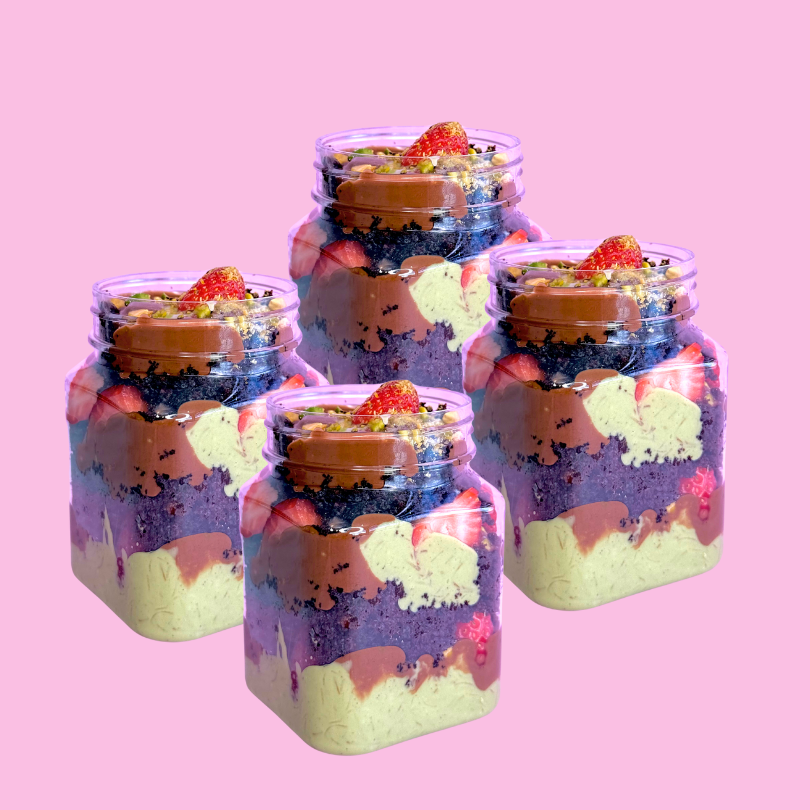 Viral Dubai Jar Cakes