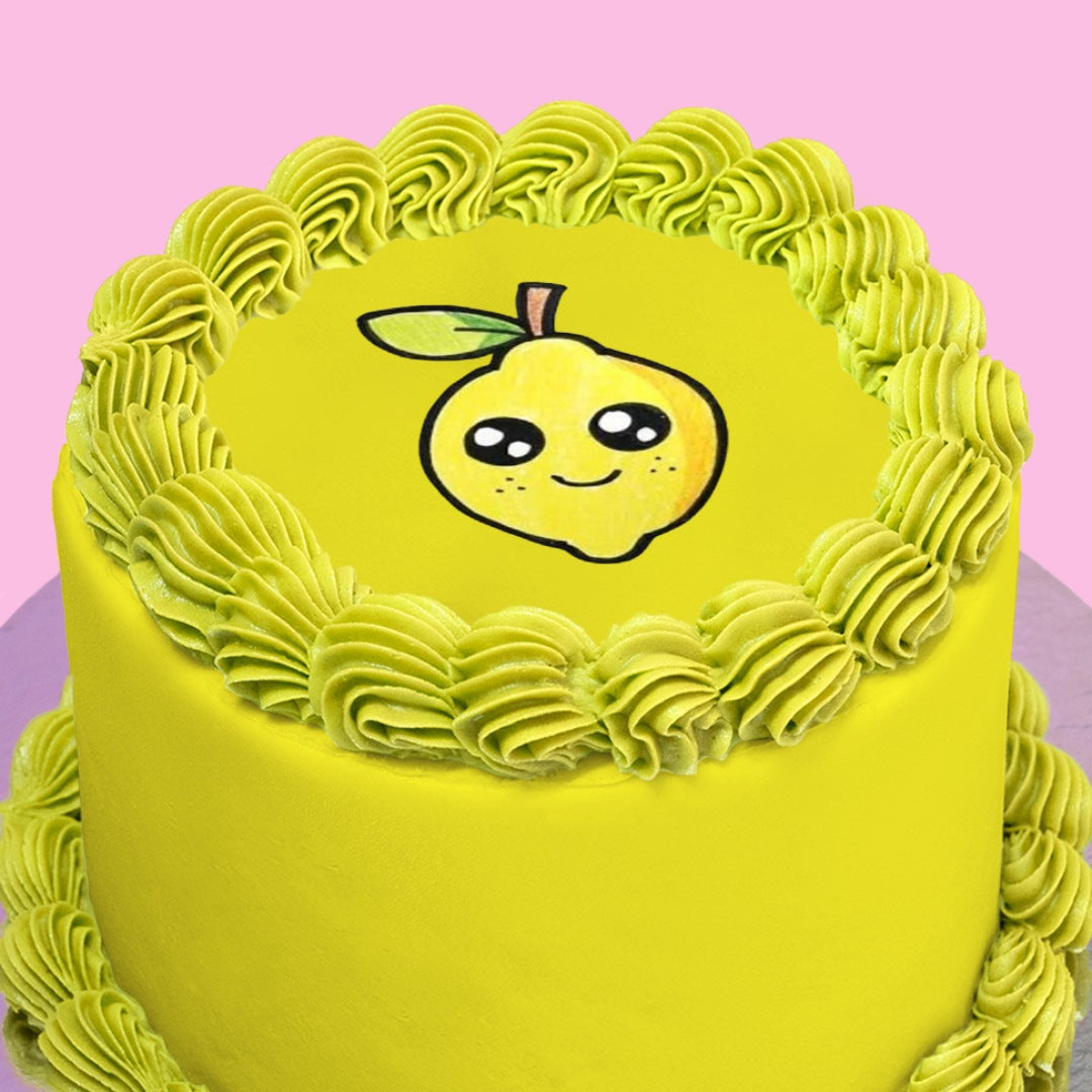 Lemon Smile Cake