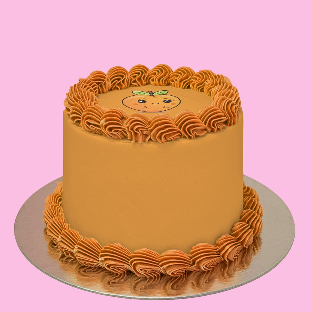 Peach Smile Cake