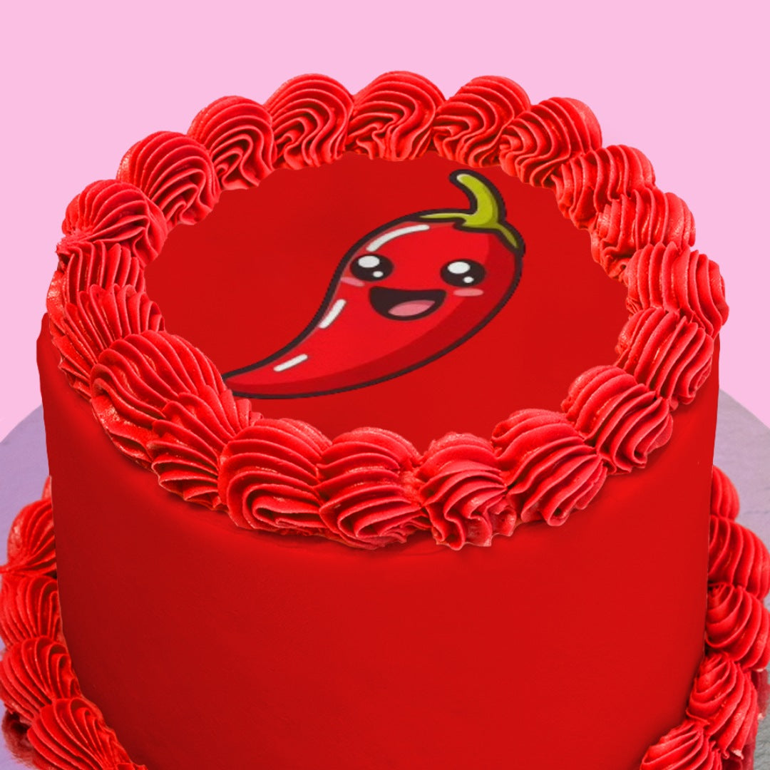 Chili Smile Cake