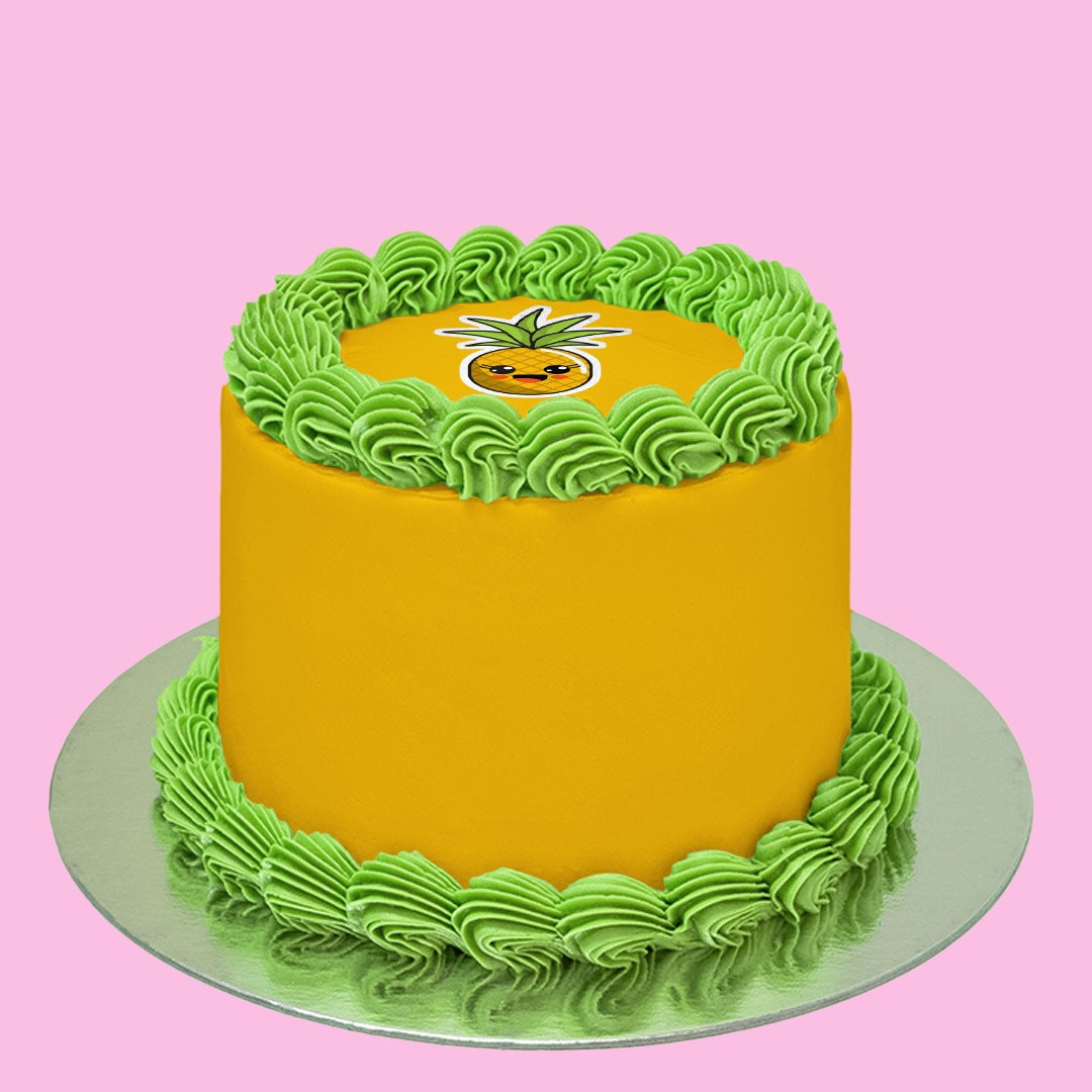 Pineapple Smile Cake