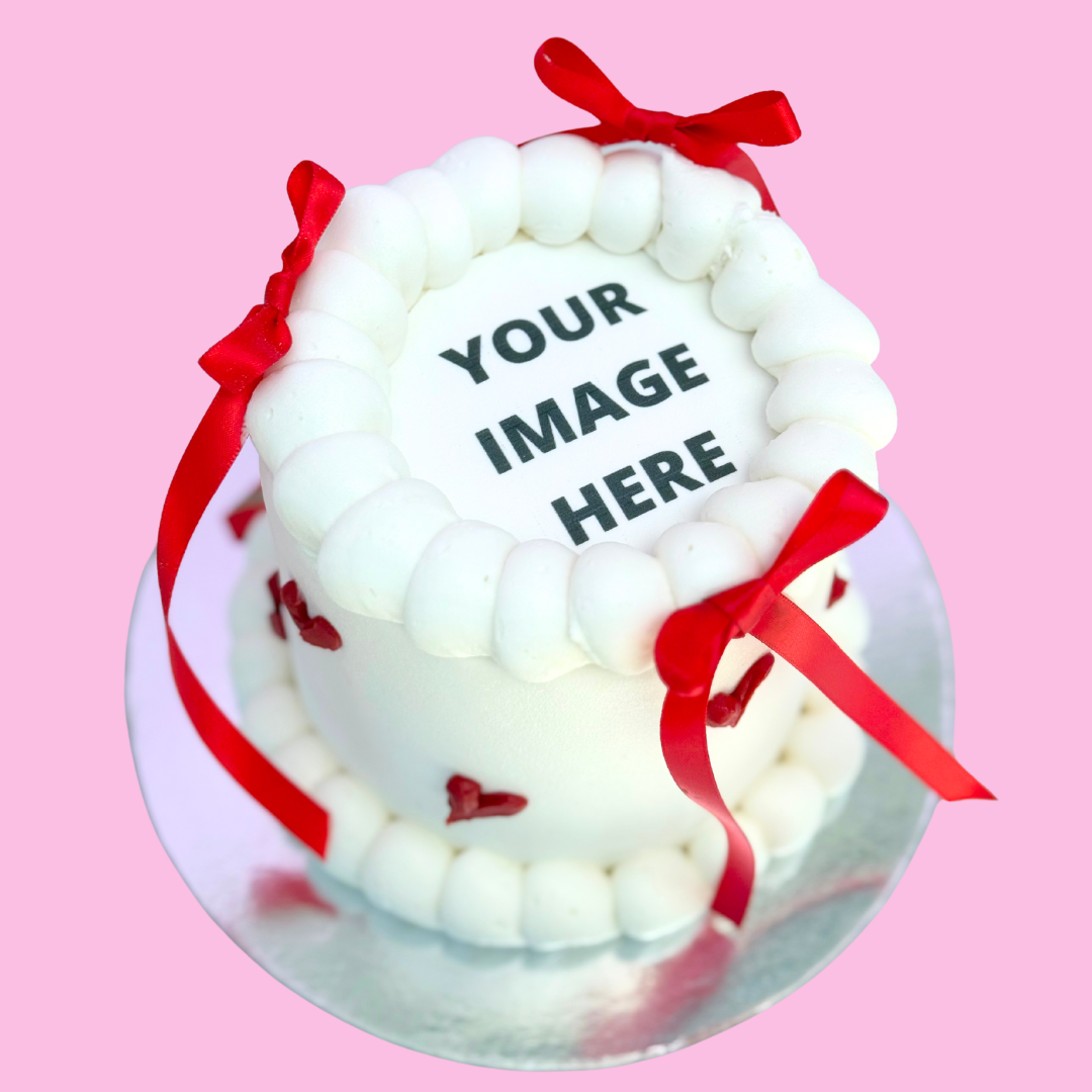 Custom Valentines Cake