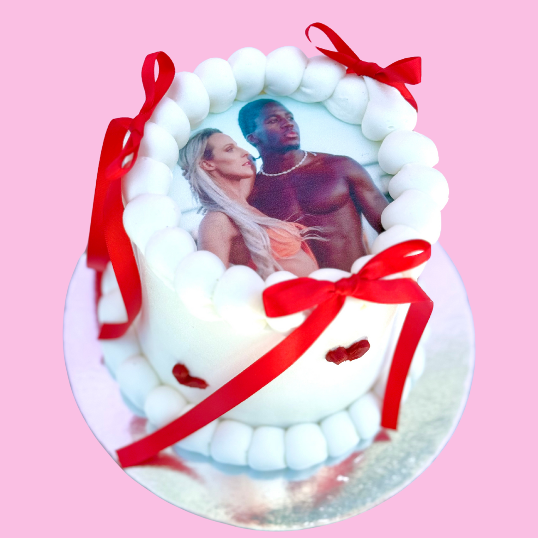 Custom Valentines Cake