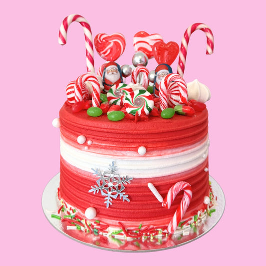 Candy Cane Cake