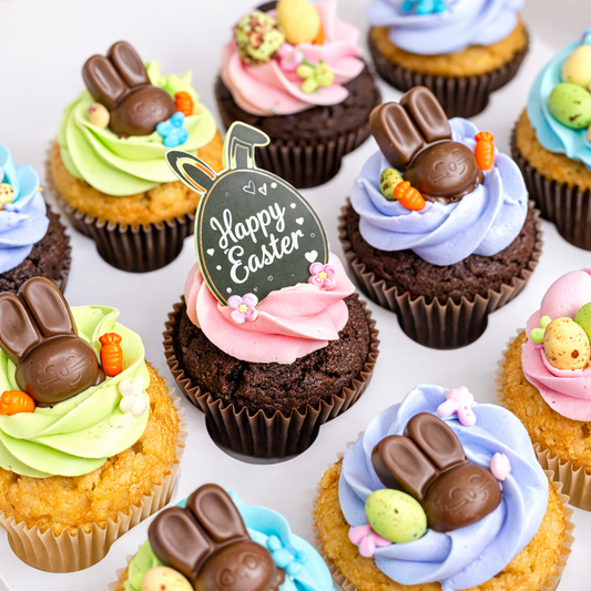 Ooze Easter Cupcakes