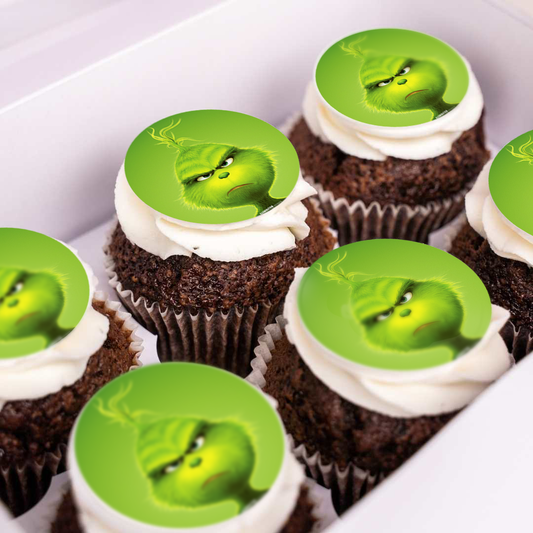 Grinch Cupcakes