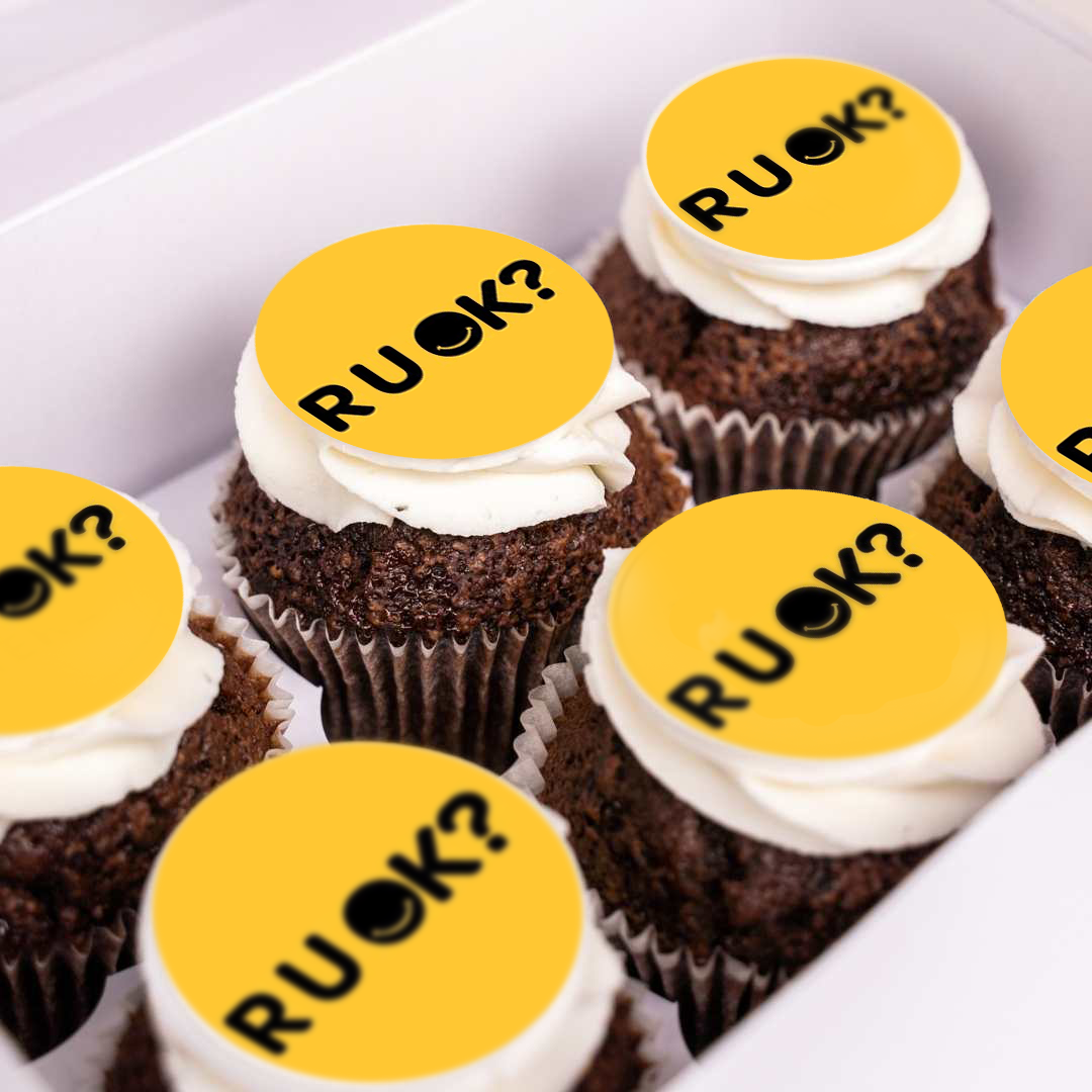 R U OK Day Cupcakes