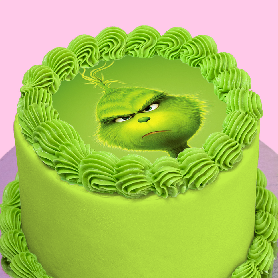 Grinch Cake