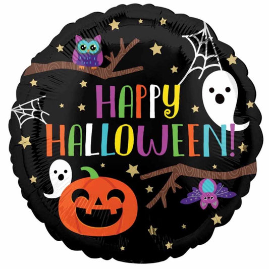 Large Helium H Halloween Balloon (45cm)