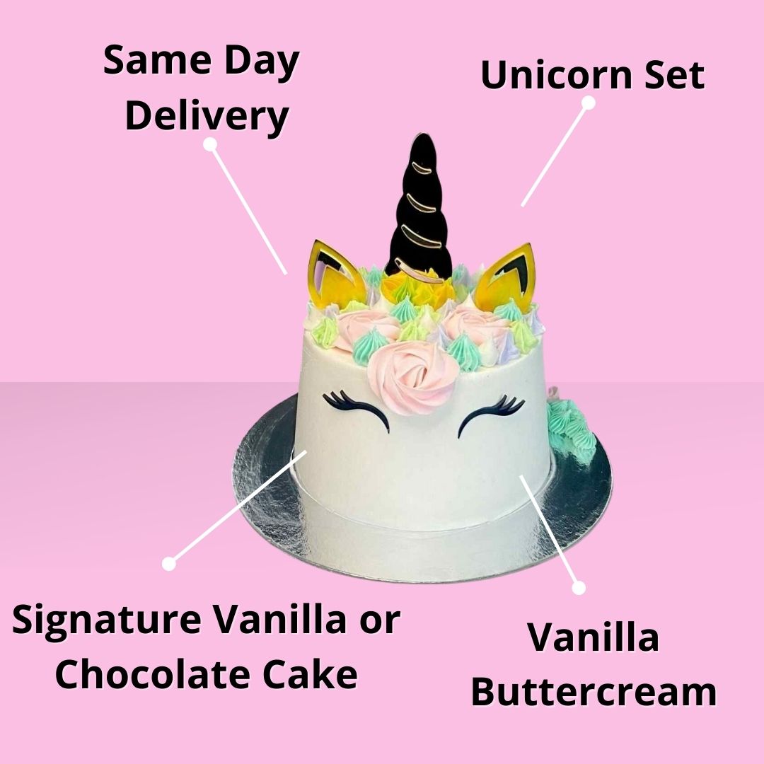 Buy Floral Unicorn Strawberry Flavour Custom Theme Cake | Online Cake  Delivery