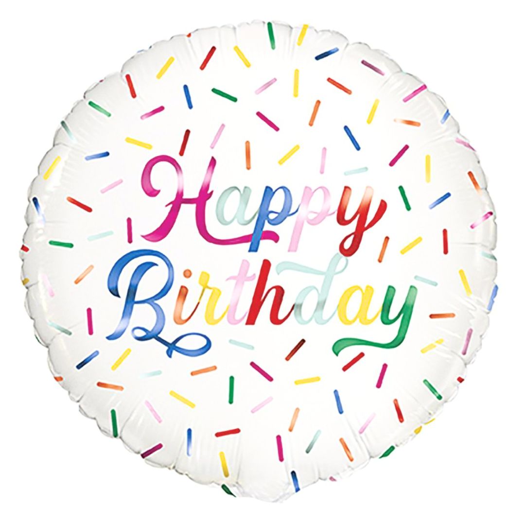 Large Helium HB Colour Balloon (45cm)