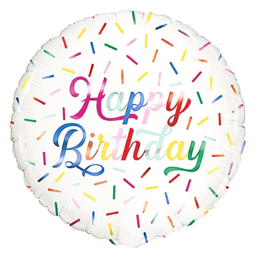 Large Helium HB Colour Balloon (45cm)