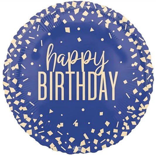 Large Helium Blue balloon (45cm)