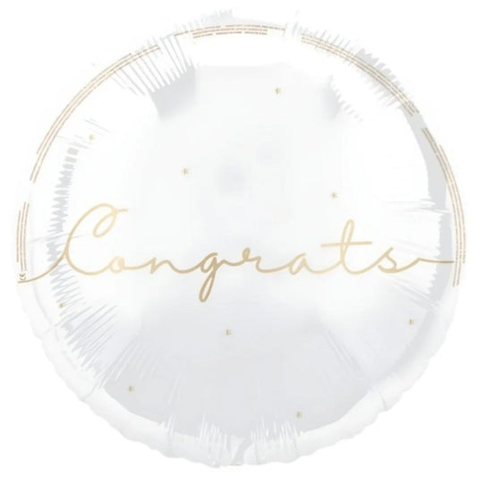 Large Helium Congrats balloon (45cm)