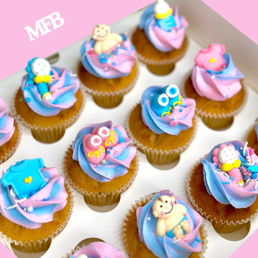 Boy Or Girl Ooze Cupcakes