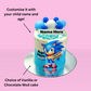 Sonic Custom Cake
