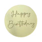 HB Cupcake Topper