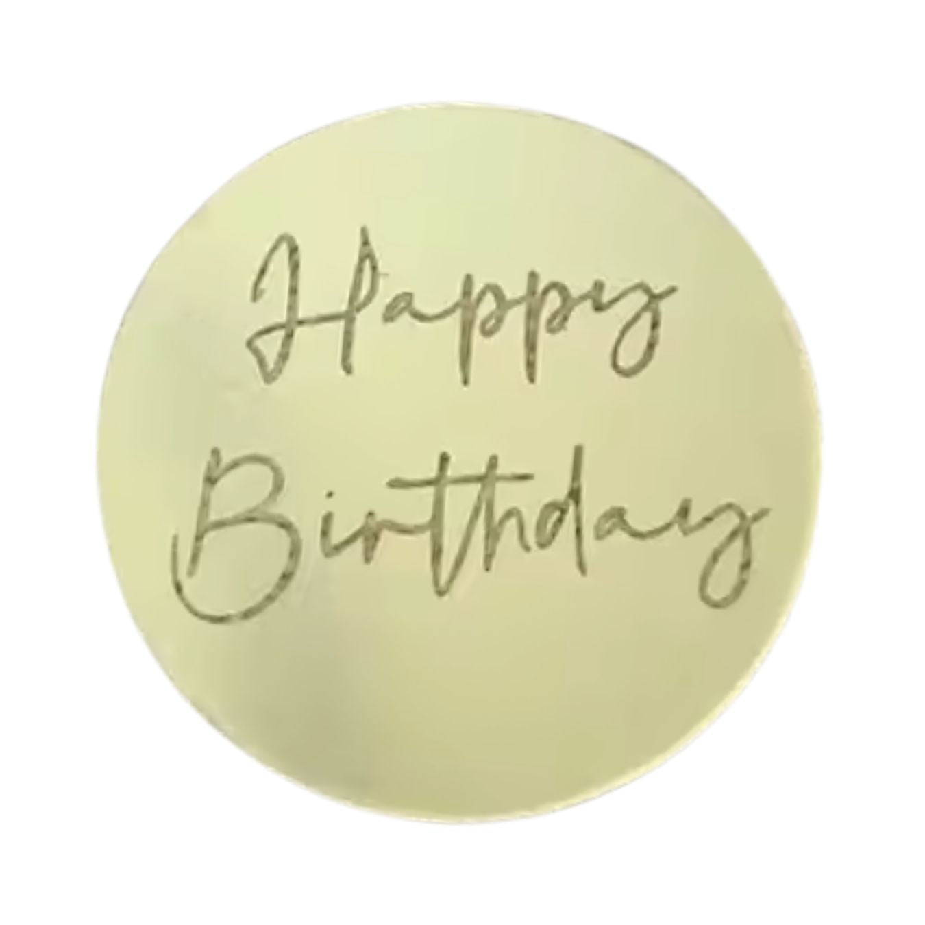 HB Cupcake Topper
