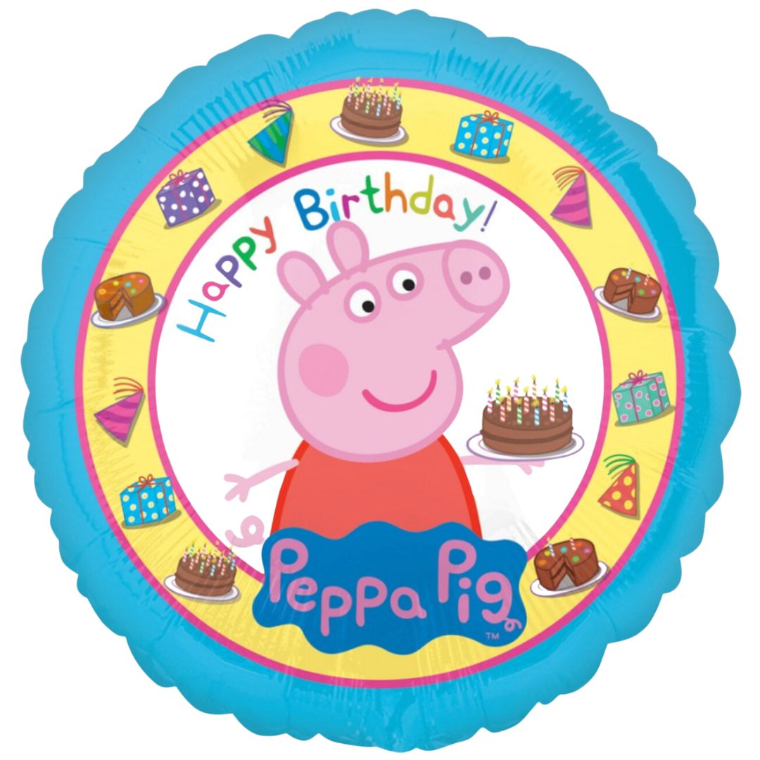 Large Helium Peppa Pig Balloon(45cm)