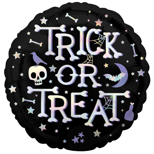 Large Helium Trick or Treat Balloon (45cm)