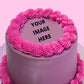 Fuchsia Purple & Pink Vintage Custom Cake