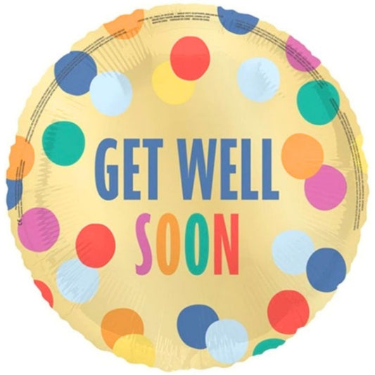 Large Helium Get Well Balloon (45cm)