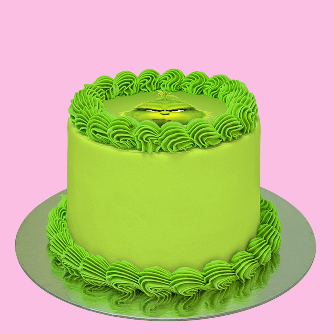 Grinch Cake