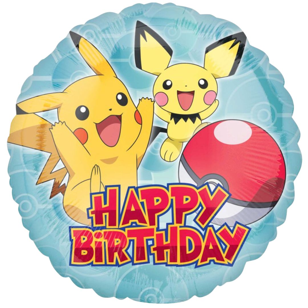 Large Helium HB Pokemon Balloon (45cm)