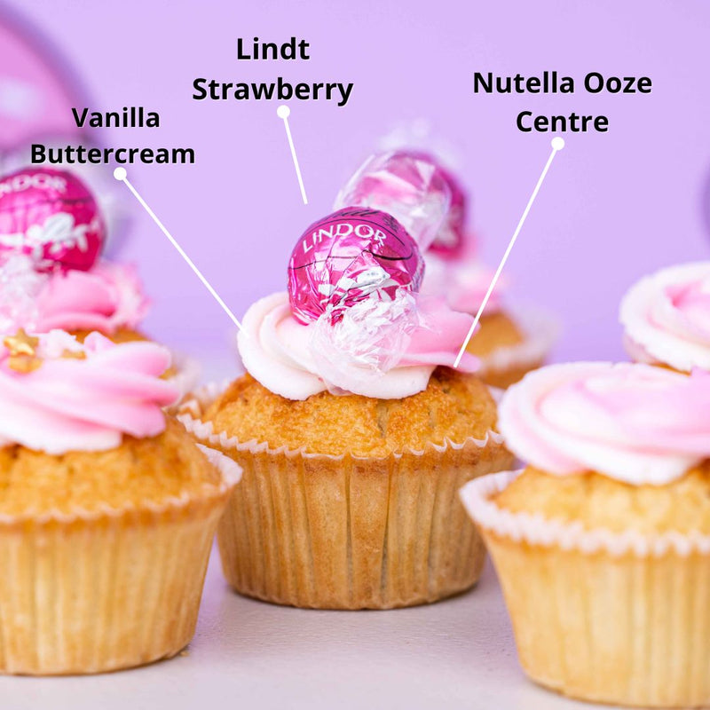 Pink Cupcakes - Perfect Gift - Delivery on the gold coast
